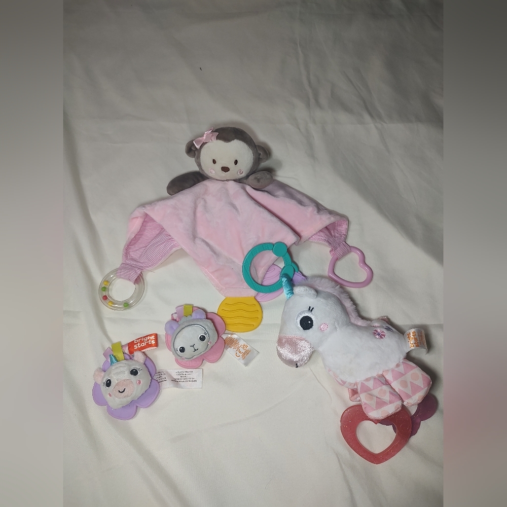 Bright Starts Baby Girl Toy Set